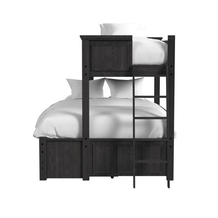 Hampton Kids Over Bunk with Ladder and Trundle - Venta Furnishings (San Antonio,TX)