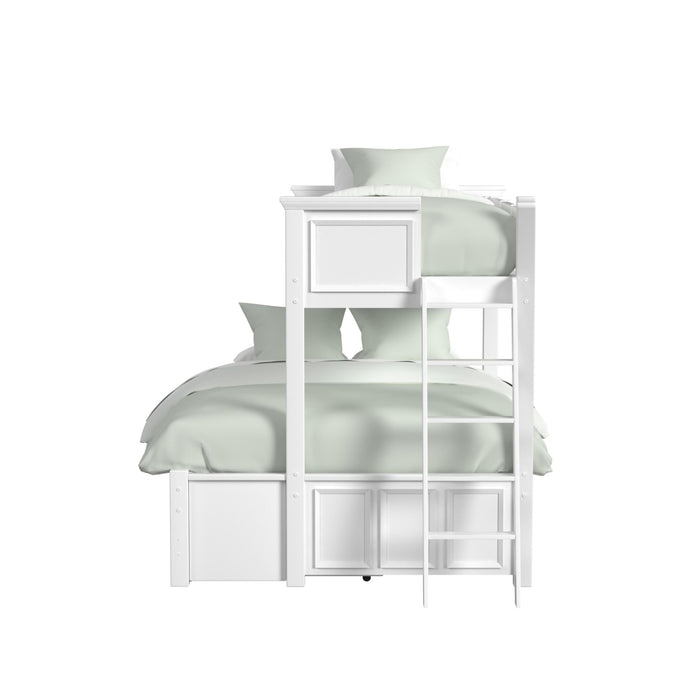 Hampton Kids Over Bunk with Ladder and Trundle - Venta Furnishings (San Antonio,TX)