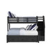 Hampton Kids Over Bunk with Staircase and Trundle - Venta Furnishings (San Antonio,TX)