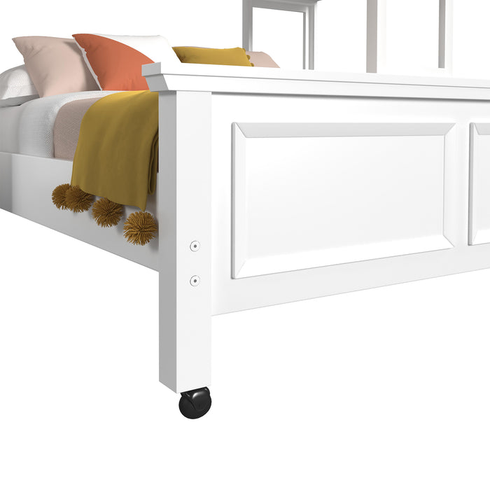 Hampton Kids Over Loft with Staircase and Desk with Speaker - Venta Furnishings (San Antonio,TX)