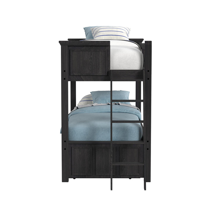 Hampton Kids Over Bunk with Ladder and Trundle - Venta Furnishings (San Antonio,TX)
