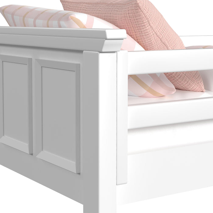 Hampton Kids Over Bunk with Ladder and Trundle Bedroom Set - Venta Furnishings (San Antonio,TX)