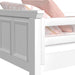 Hampton Kids Over Bunk with Ladder and Trundle Bedroom Set - Venta Furnishings (San Antonio,TX)