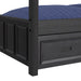 Hampton Kids Over Bunk with Staircase and Trundle Bedroom Set - Venta Furnishings (San Antonio,TX)