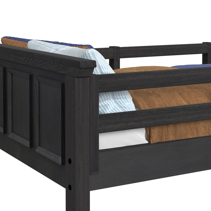 Hampton Kids Over Bunk with Staircase and Trundle Bedroom Set - Venta Furnishings (San Antonio,TX)