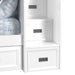 Hampton Kids Over Bunk with Staircase and Trundle - Venta Furnishings (San Antonio,TX)