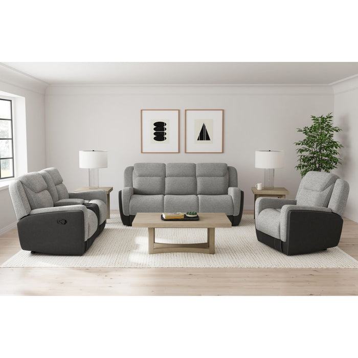 Hornet Motion Glider Recliner in Rancho Grey - Venta Furnishings (San Antonio,TX)