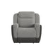 Hornet Motion Glider Recliner in Rancho Grey - Venta Furnishings (San Antonio,TX)
