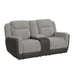 Hornet 3PC Living Room Set in Rancho Grey-Sofa, Loveseat & Recliner - Venta Furnishings (San Antonio,TX)