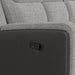 Hornet 3PC Living Room Set in Rancho Grey-Sofa, Loveseat & Recliner - Venta Furnishings (San Antonio,TX)