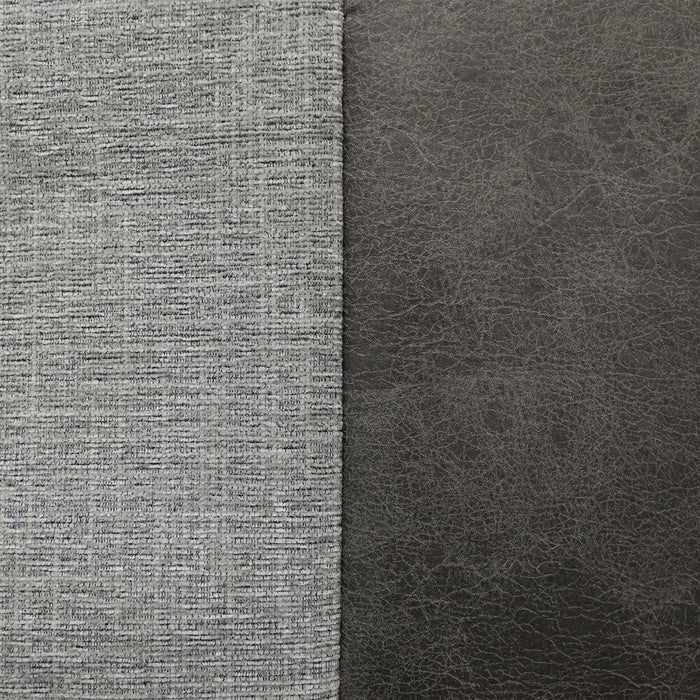 Hornet 2PC Living Room Set in Rancho Grey-Sofa & Loveseat