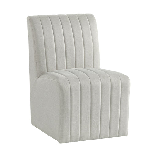 Jemma Upholstered Side Chair in Beige Linen (2 Per Carton) - Venta Furnishings (San Antonio,TX)
