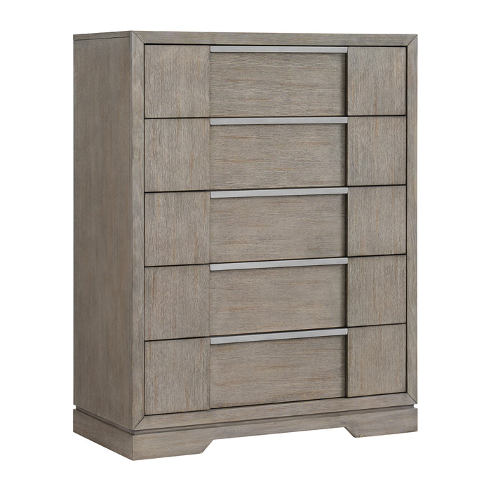 Kelis Panel Bedroom Set with LED - Venta Furnishings (San Antonio,TX)