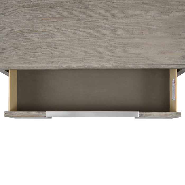 Kelis Dresser and Mirror Set in Grey - Venta Furnishings (San Antonio,TX)