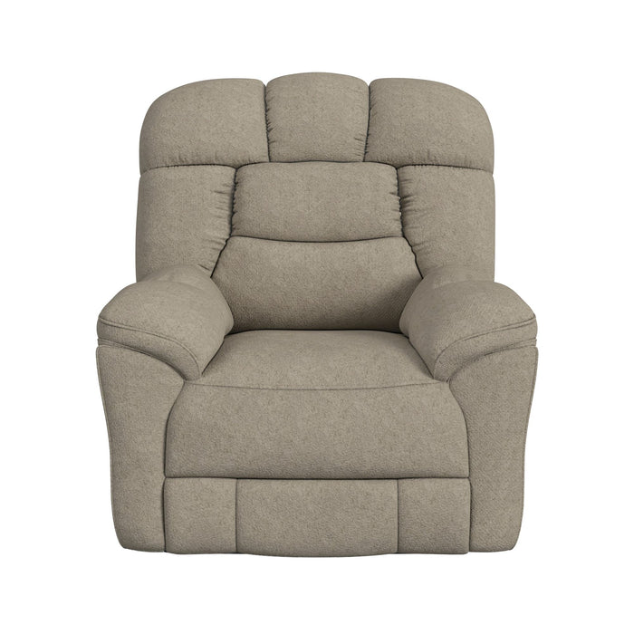 Kelsey P3 Recliner, zero gravity, memory foam in Bama Toast