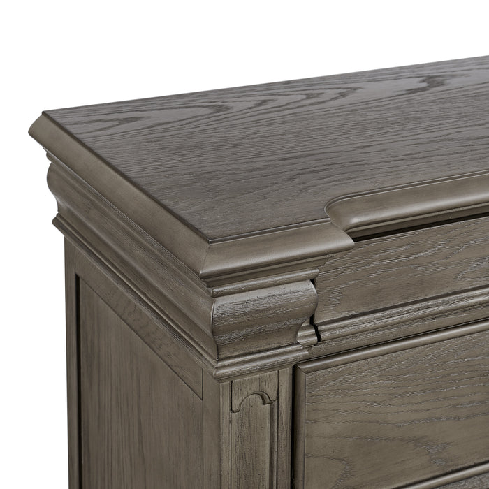 Kings Court 6-Drawer Chest in Grey