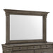 Kings Court Dresser & Mirror in Grey - Venta Furnishings (San Antonio,TX)