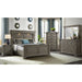 Kings Court Dresser & Mirror in Grey - Venta Furnishings (San Antonio,TX)