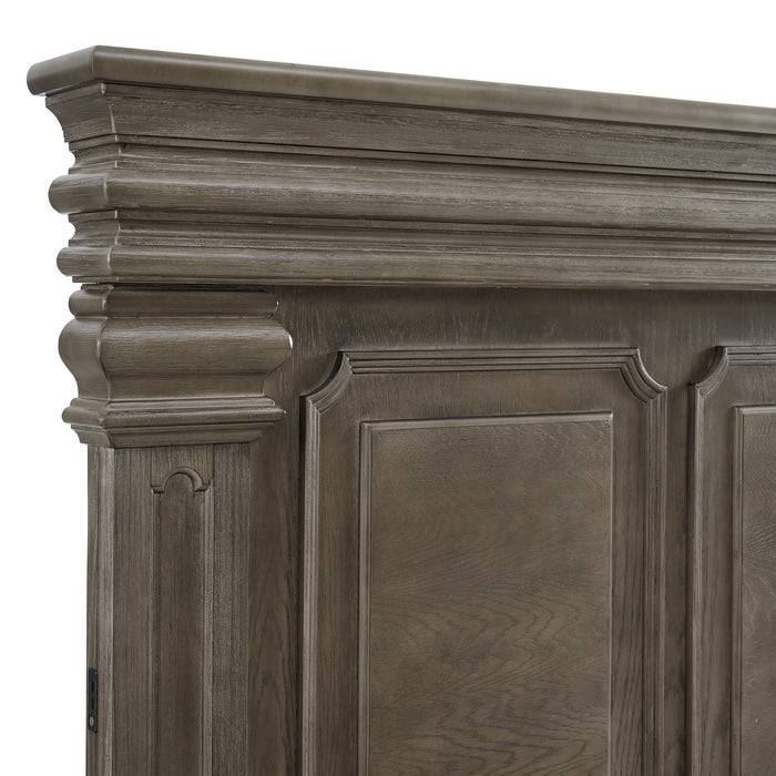 Kings Court Storage Bed - Venta Furnishings (San Antonio,TX)