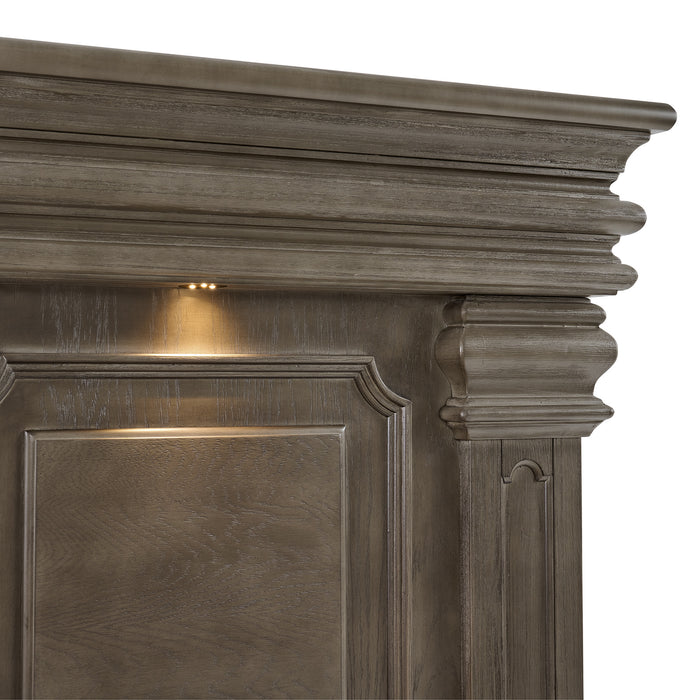 Kings Court Storage Bed - Venta Furnishings (San Antonio,TX)