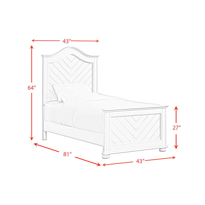 Kona Panel Bed - Venta Furnishings (San Antonio,TX)