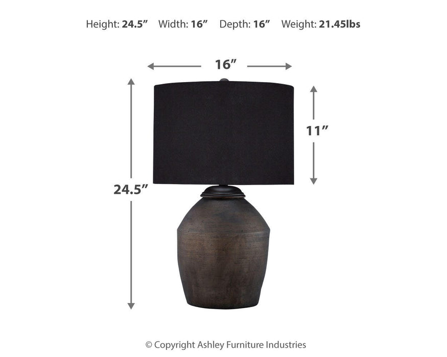 Naareman Lamp Set - Venta Furnishings (San Antonio,TX)