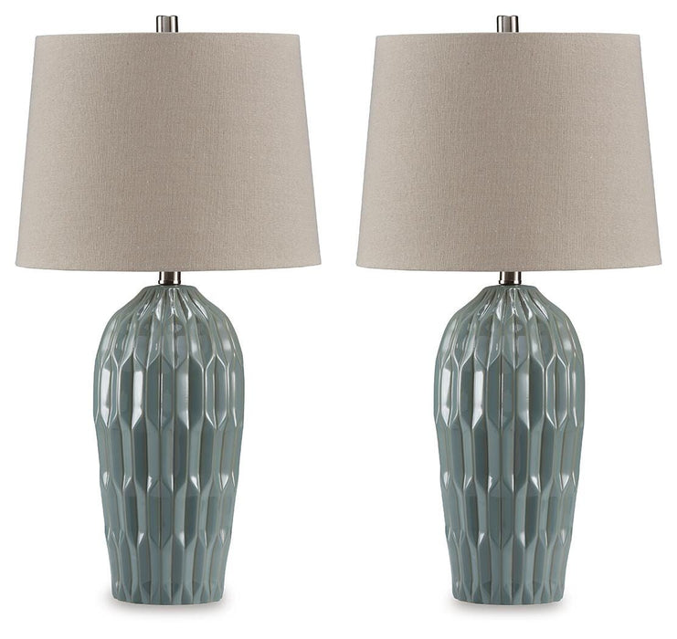 Hadbury Table Lamp (Set of 2) - Venta Furnishings (San Antonio,TX)
