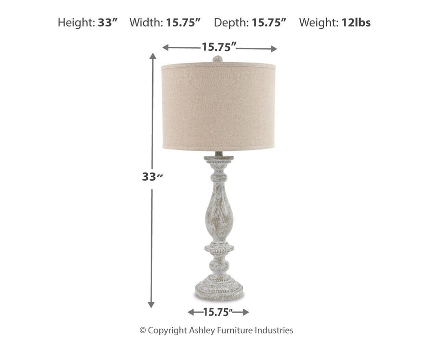 Bernadate Lamp Set - Venta Furnishings (San Antonio,TX)