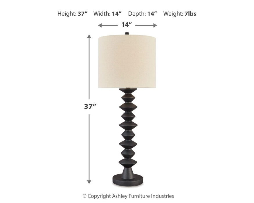 Luanndon Lamp Set - Venta Furnishings (San Antonio,TX)