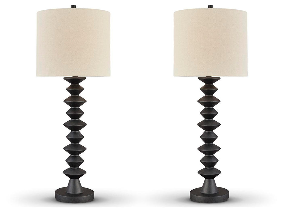Luanndon Lamp Set - Venta Furnishings (San Antonio,TX)