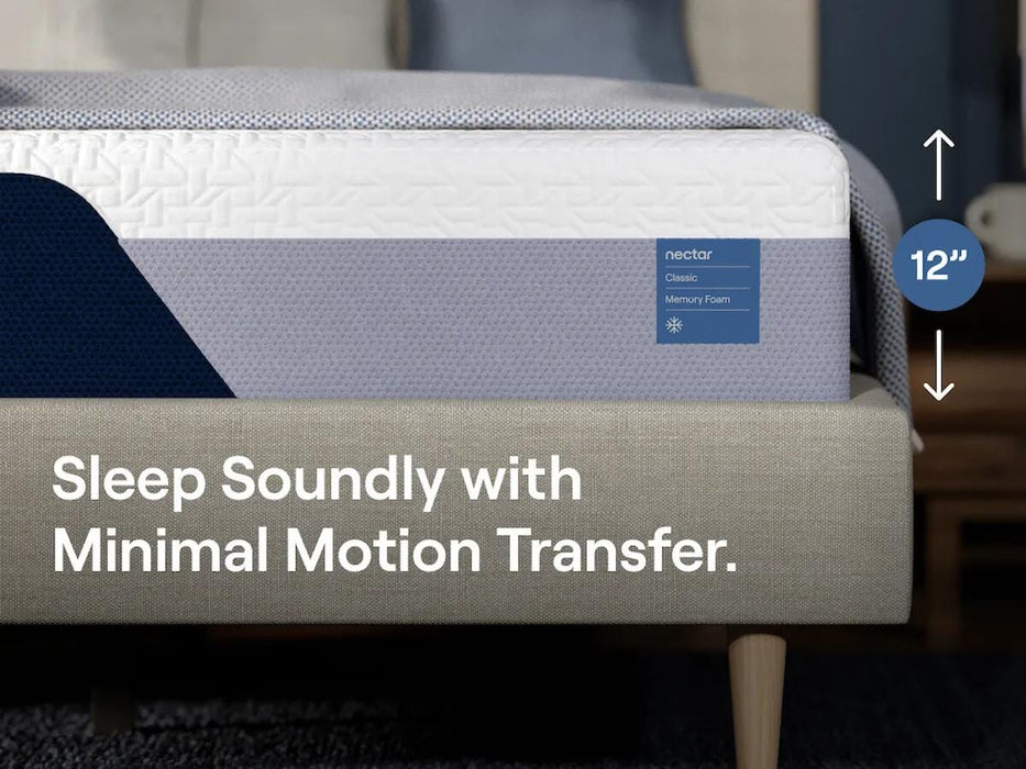 Nectar Classic Memory Foam Mattress - Venta Furnishings (San Antonio,TX)