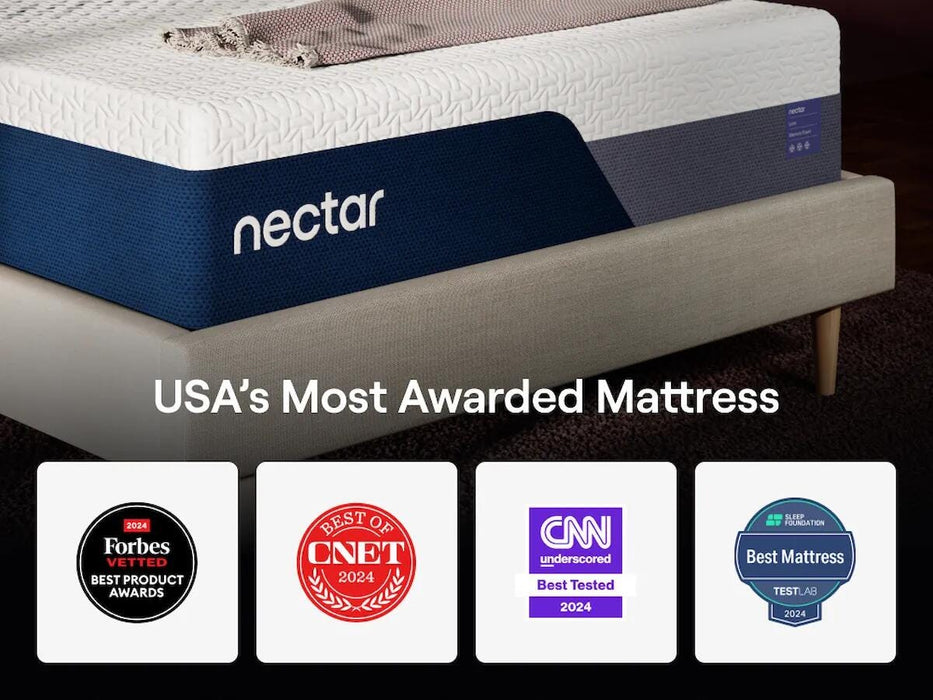 Nectar Luxe Memory Foam Mattress - Venta Furnishings (San Antonio,TX)