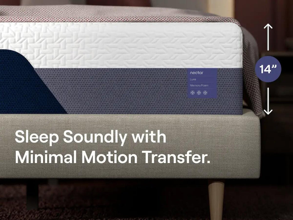 Nectar Luxe Memory Foam Mattress - Venta Furnishings (San Antonio,TX)