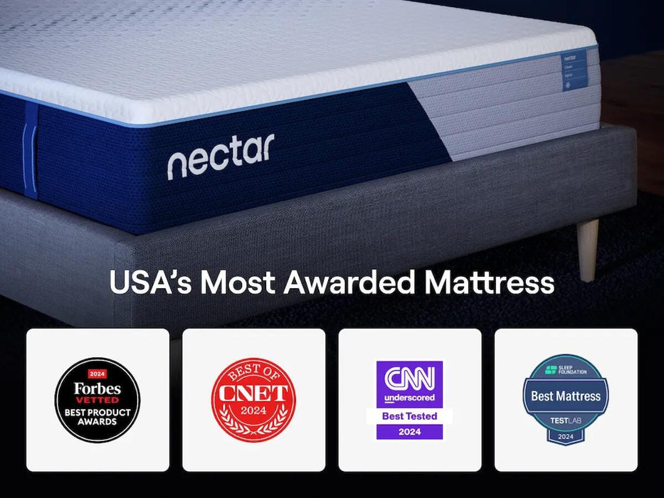Nectar Classic Hybrid Mattress - Venta Furnishings (San Antonio,TX)