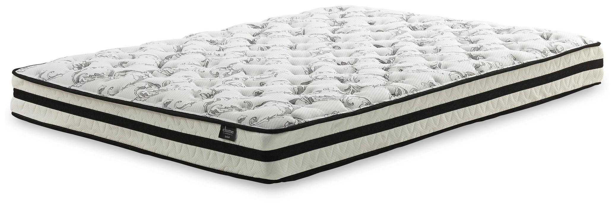 8 Inch Chime Innerspring Mattress Set - Venta Furnishings (San Antonio,TX)