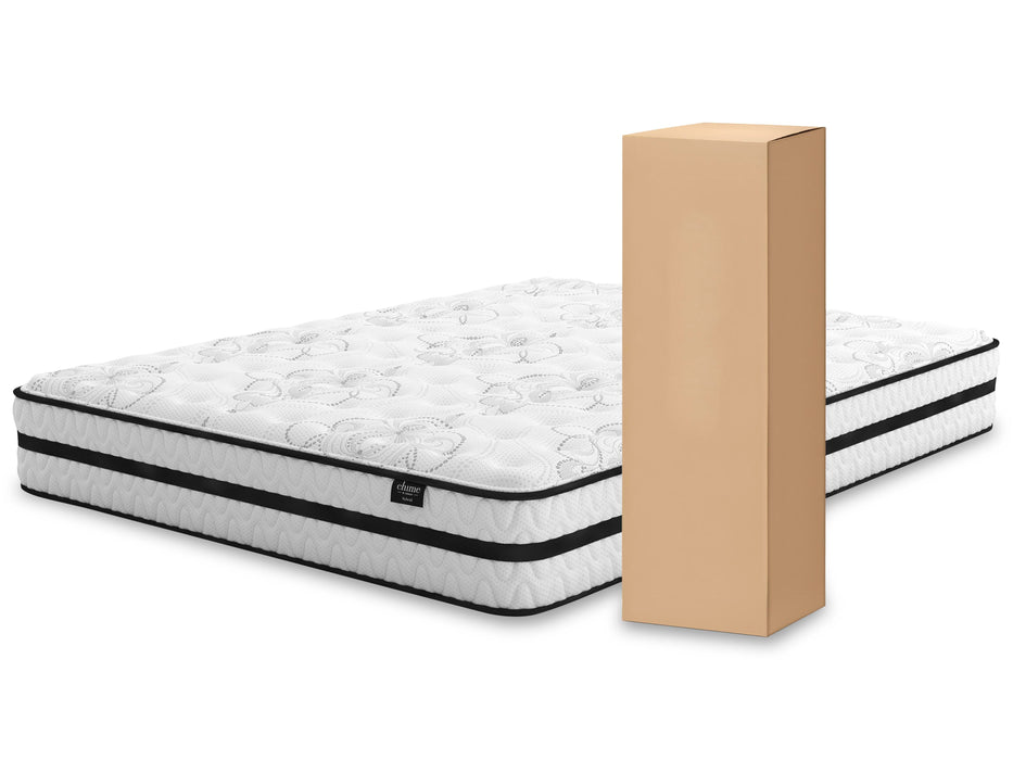 Chime 10 Inch Hybrid Mattress Package - Venta Furnishings (San Antonio,TX)