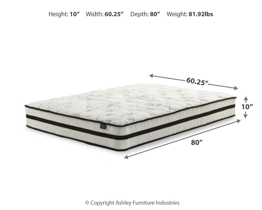 Chime 10 Inch Hybrid Mattress in a Box - Venta Furnishings (San Antonio,TX)