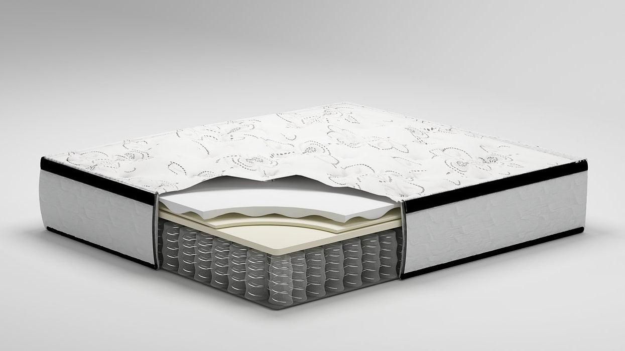 Chime 12 Inch Hybrid 2-Piece Mattress Set - Venta Furnishings (San Antonio,TX)