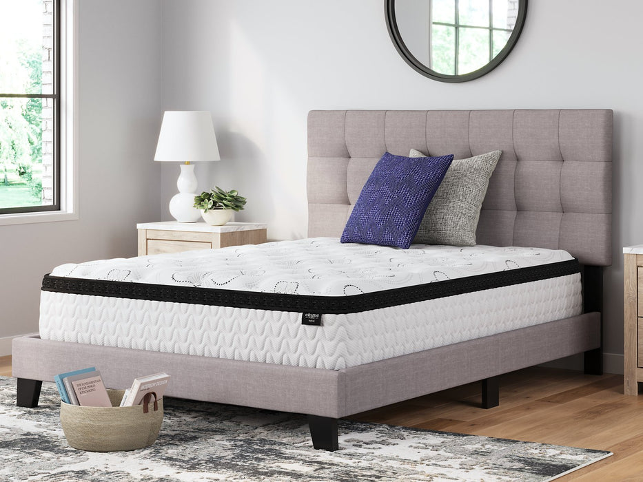 Chime 12 Inch Hybrid 2-Piece Mattress Set - Venta Furnishings (San Antonio,TX)