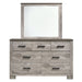 Millers Cove 7-Drawer Dresser with Mirror - Venta Furnishings (San Antonio,TX)