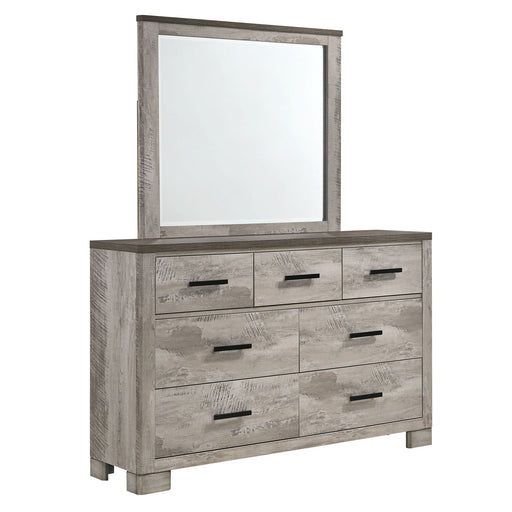 Millers Cove 7-Drawer Dresser with Mirror - Venta Furnishings (San Antonio,TX)