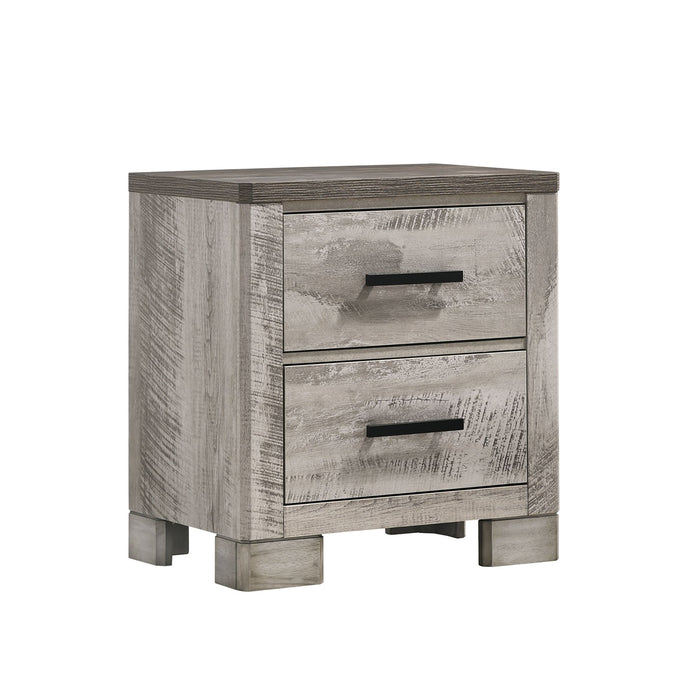 Millers Cove Nightstand Two-Tone Grey