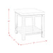Marcello w/ White Top - End table - Venta Furnishings (San Antonio,TX)