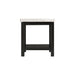 Marcello w/ White Top - End table - Venta Furnishings (San Antonio,TX)