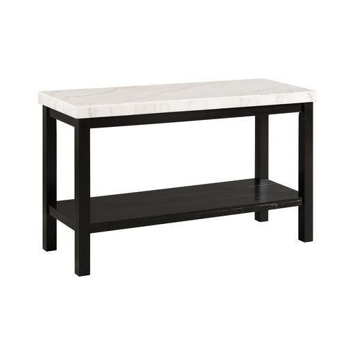 Marcello w/ White Top - Sofa Table - Venta Furnishings (San Antonio,TX)