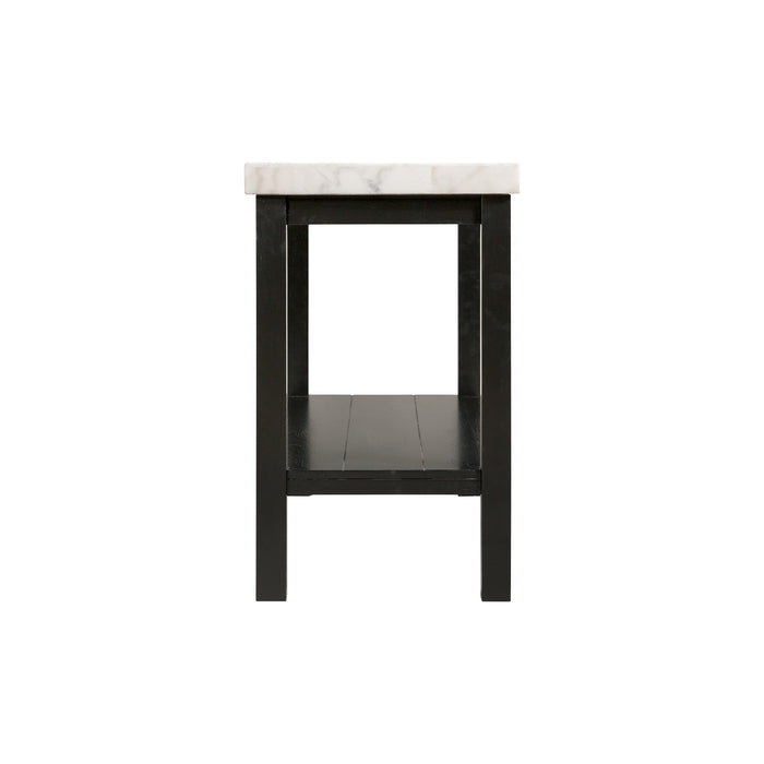 Marcello w/ White Top - Sofa Table - Venta Furnishings (San Antonio,TX)