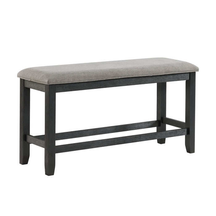 Martin 6 PC Counter Set (Black Base) - Venta Furnishings (San Antonio,TX)