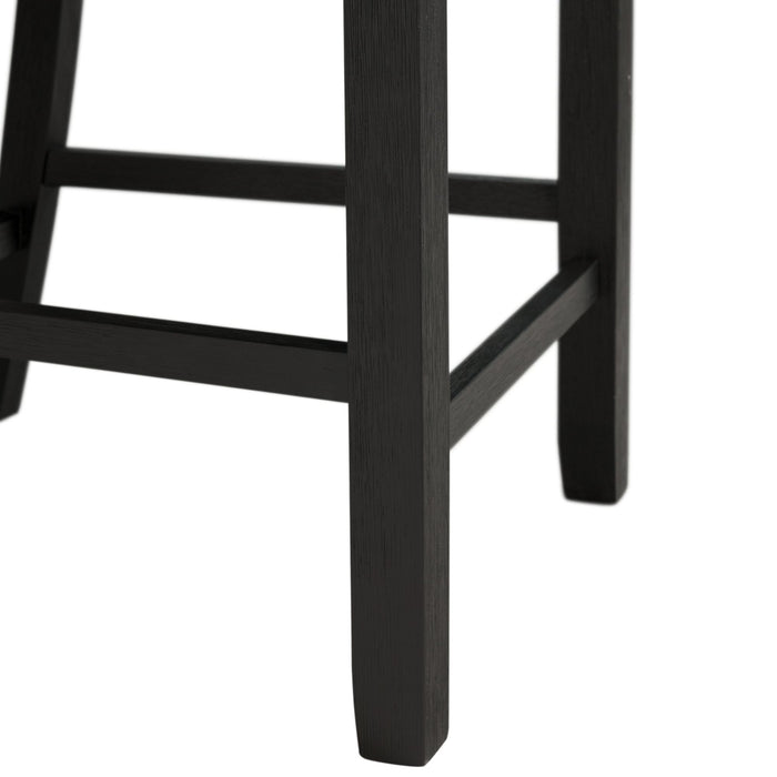Martin 6 PC Counter Set (Black Base) - Venta Furnishings (San Antonio,TX)
