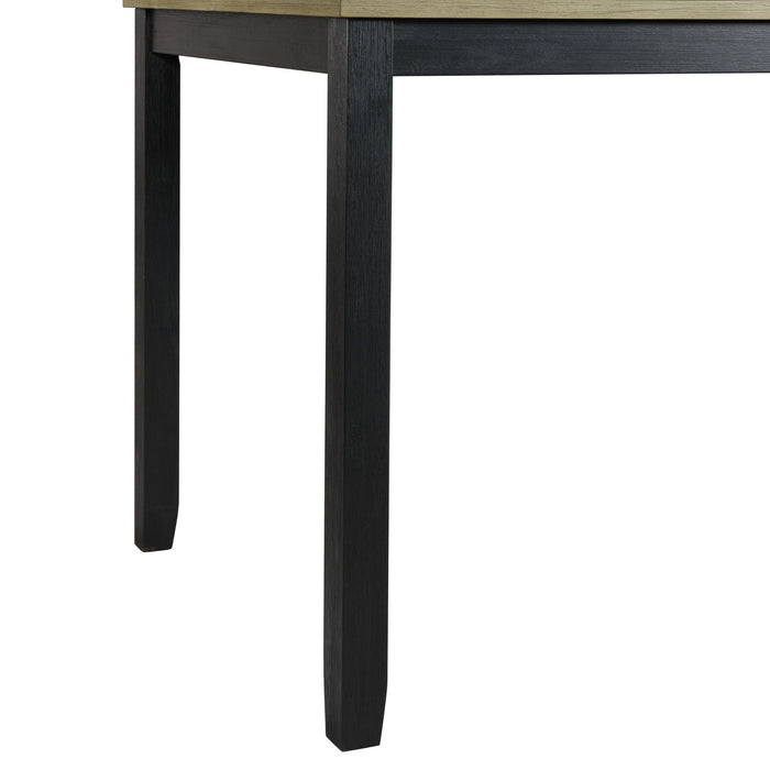 Martin 6 PC Counter Set (Black Base) - Venta Furnishings (San Antonio,TX)