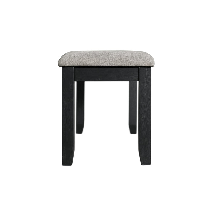 Martin 6 PC Dining Set (Black Base) - Venta Furnishings (San Antonio,TX)